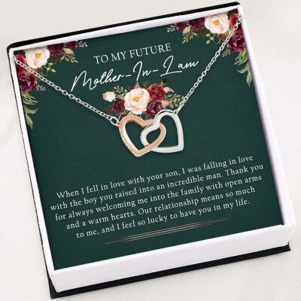 Mom Necklace, Mother-In-Law Necklace, To My Future Mother-In-Law Necklace , Mothers Day Necklace - Thegiftio UK
