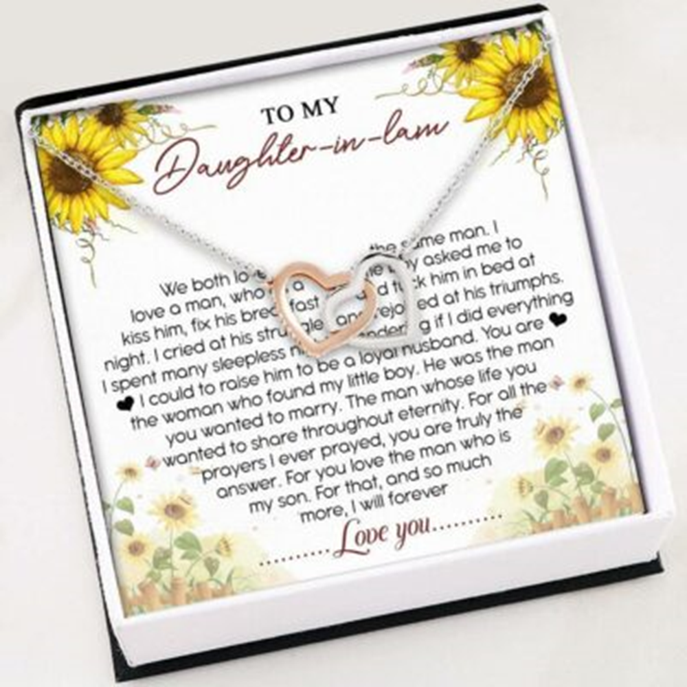 Daughter-In-Law Necklace, Necklace For Women Girl , To My Daughter-In-Law Necklace , Gift For Daughter In Law - Thegiftio UK