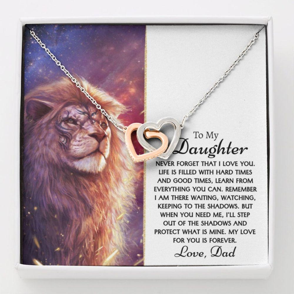 Daughter Necklace, Father Daughter Necklace, Father Daughter Gift, Father And Daughter Gift, Gifts To Daughter From Dad - Thegiftio UK