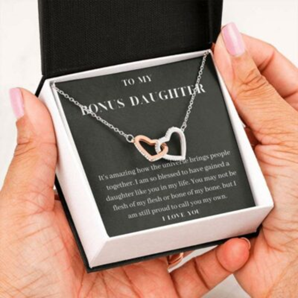 Stepdaughter Necklace, Bonus Daughter Necklace, Gift For Bonus Daughter - Thegiftio UK