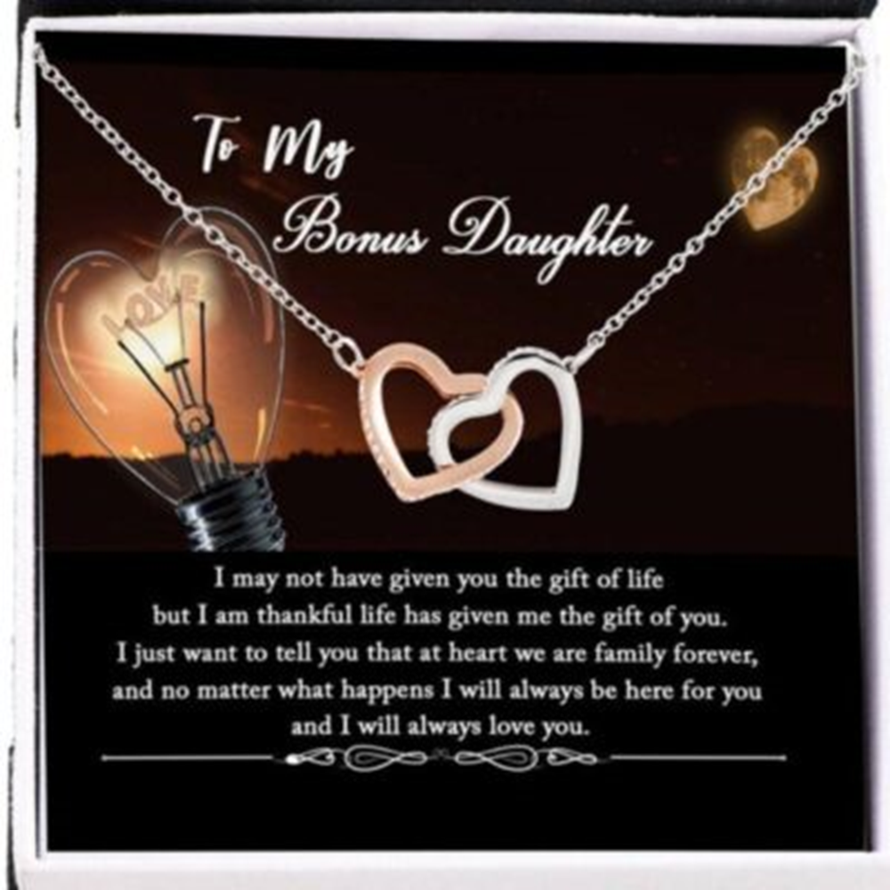 Daughter Necklace, Stepdaughter Necklace, Bonus Daughter Necklace, Daughter In Law Gift From Mother In Law - Thegiftio UK