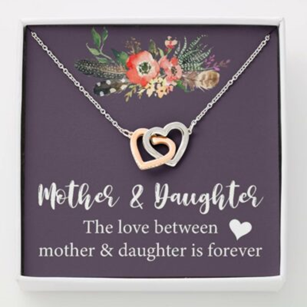 Mom Necklace, Mother Daughter Gift Necklace, Mother, Day Necklace, Gifts For Mom - Thegiftio UK