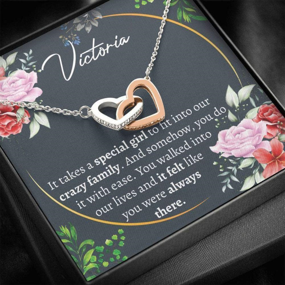 Daughter-In-Law Necklace, Sons Girlfriend Gift, Gift For Son, Girlfriend, Christmas Gift For Sons Girlfriend, Son, Girlfriends Birthday Necklace Gift - Thegiftio UK