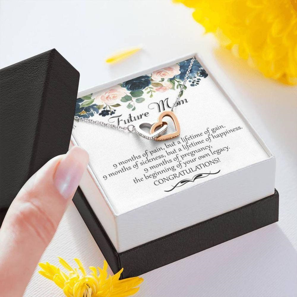 Mom Necklace, Future Mom Gift Necklace, Gift For Mom To Be, Pregnancy Gift - Thegiftio UK