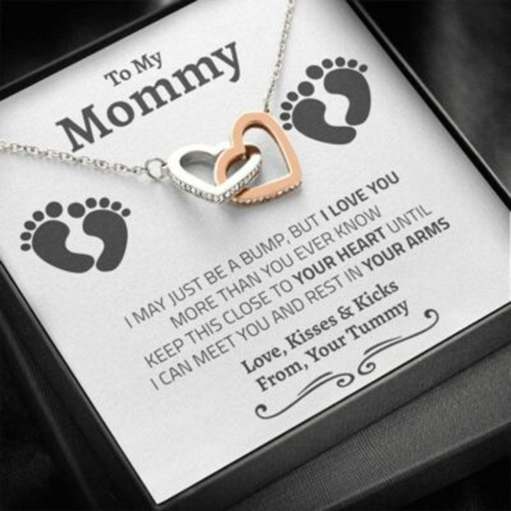 Wife Necklace, Pregnant Wife Necklace, Gift For Wife When Pregnant, New Mom, First Time Mom - Thegiftio UK