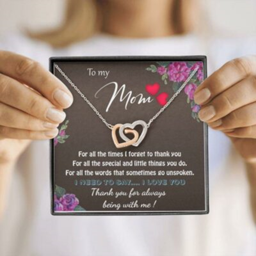 Mom Necklace, To My Mom Necklace, Gift For Mom From Son Or Daughter, Appreciation Gift - Thegiftio UK