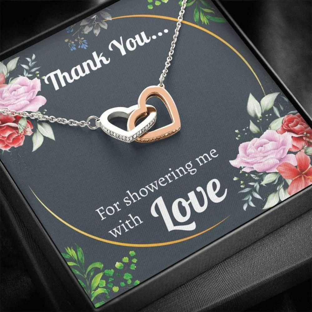 Bridal Shower Necklace Thank You Gift, Bridal Shower Favors, Baby Shower Favors, Baby Shower Thank You Gift, Thank You Gift - Thegiftio
