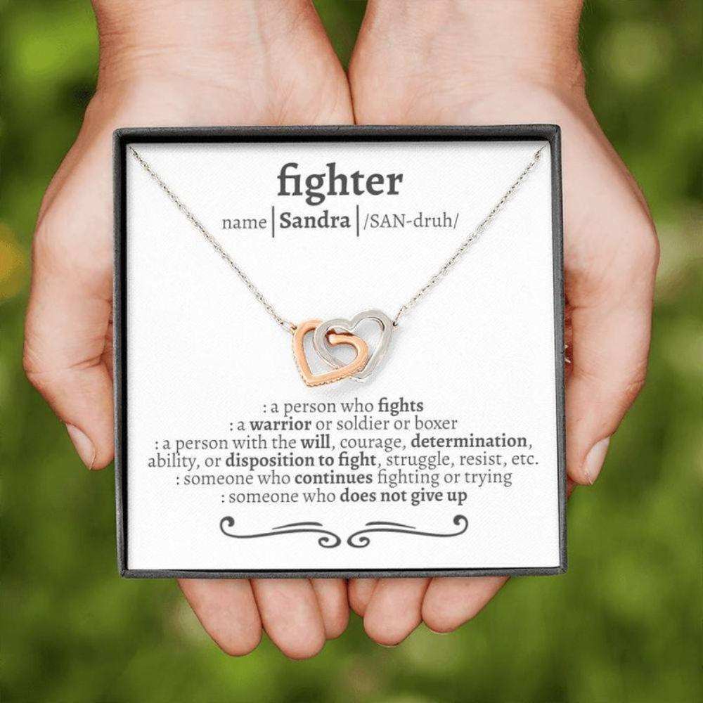 Chronic Illness Necklace Gift, Fibromyalgia Necklace, Chronic Fatigue Gift, Chronic Illness Awareness - Thegiftio UK