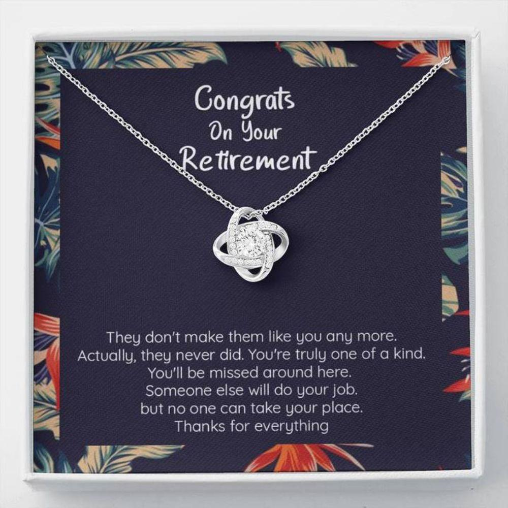 Friend Necklace, Retirement Gift, You’Ll Be Missed Around Here, Cz Necklace - Thegiftio UK