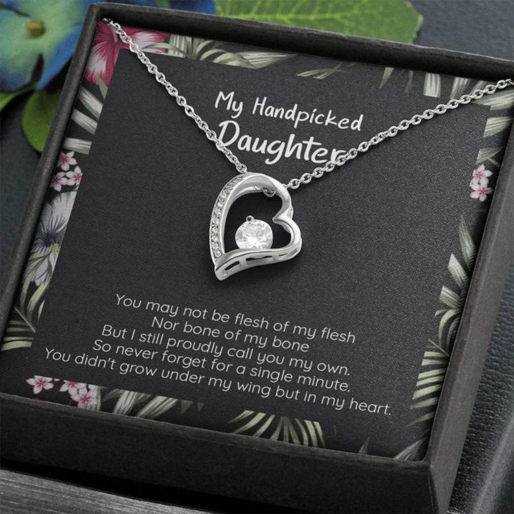 Daughter-In-Law Necklace, Daughter In Law Gift, Gift For Daughter, Handpicked Or Bonus Gift - Thegiftio UK