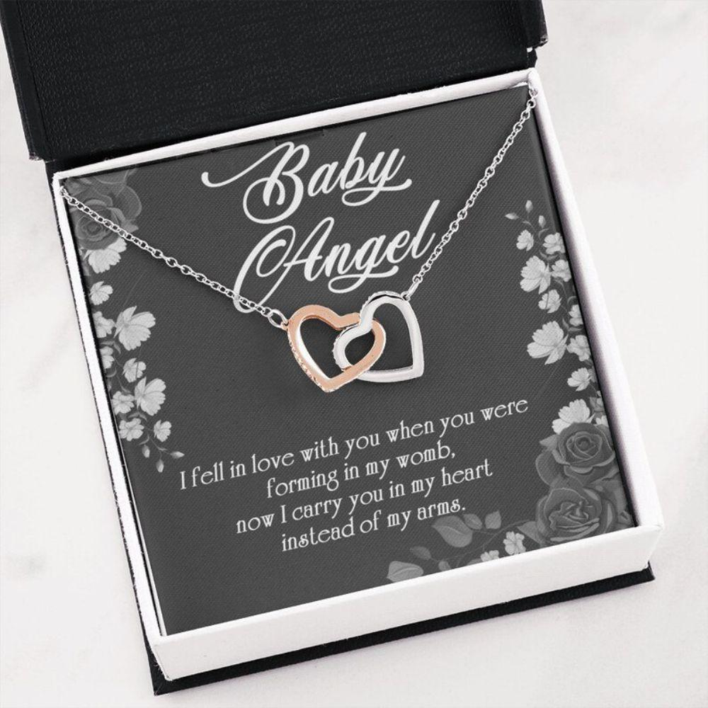 Miscarriage Necklace For Moms, Miscarriage Gift, Grieving Mom Gift, Loss Of Baby Gift, Pregnancy Loss Of Child Gift For Moms, Sympathy Gift - Thegiftio UK