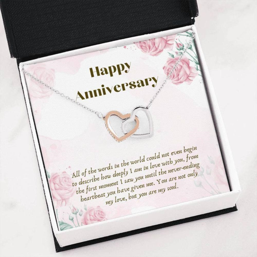 Wife Necklace, Wife Anniversary Necklace Gift , Necklace For Wife , Love Gift For Her , Wife Appreciation - Thegiftio UK