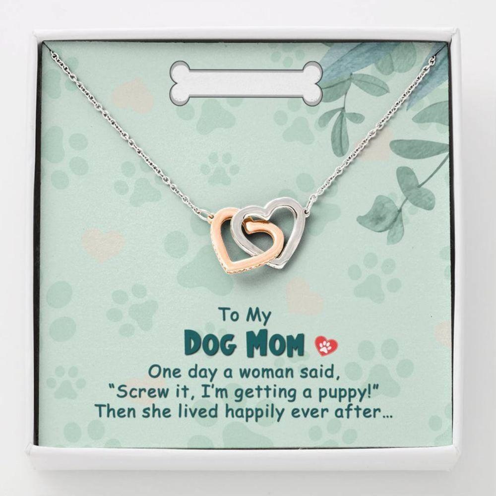 Mom Necklace, Best Dog Mama , Dog Parent Gift , Dog Lover Gift , Dog Mom Necklace , Funny Dog Mom Gift , Sweet Pet Parent - Thegiftio UK