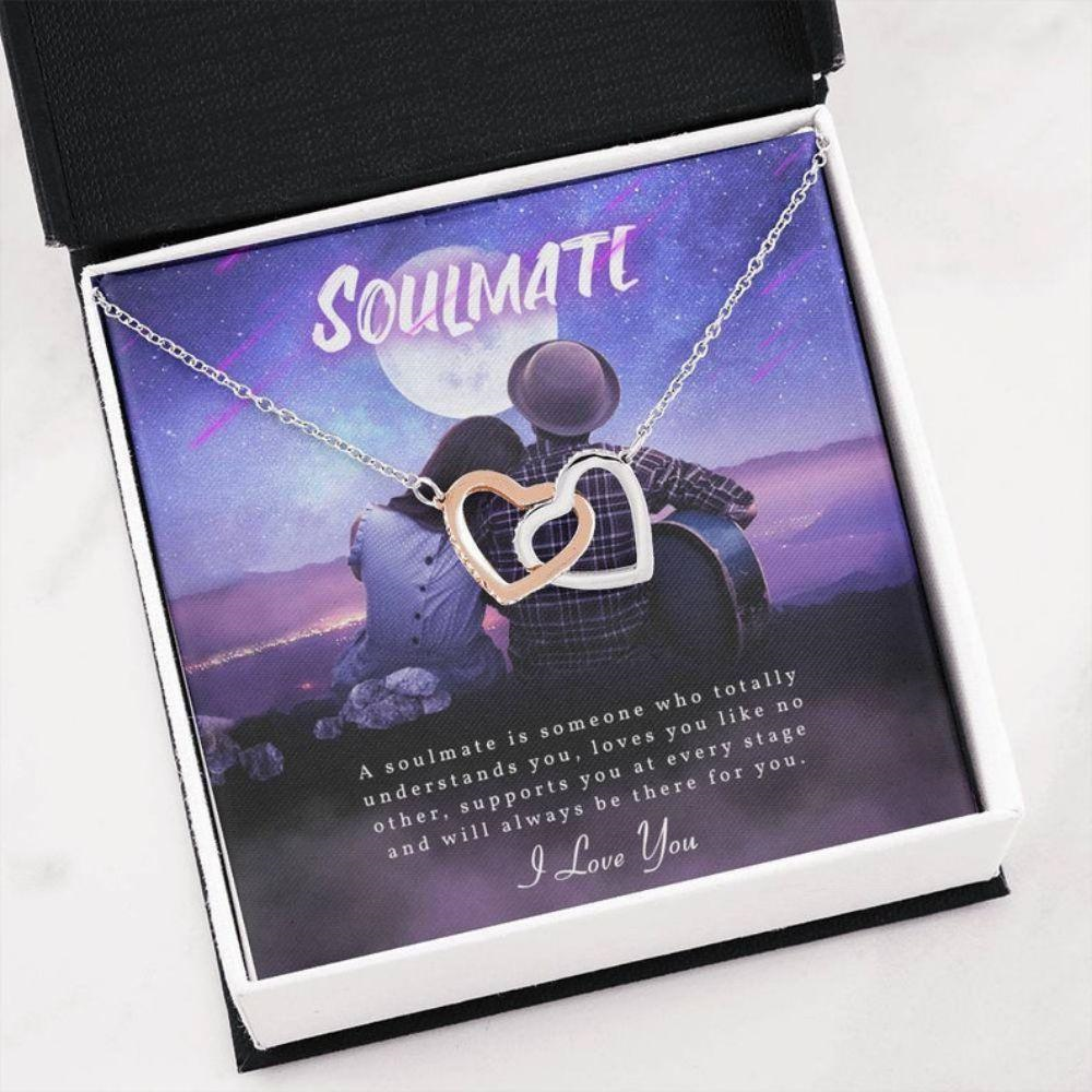 Wife Necklace, To My Soulmate Necklace , Soulmate Gift , Wife Gift , Gift For Her - Thegiftio UK