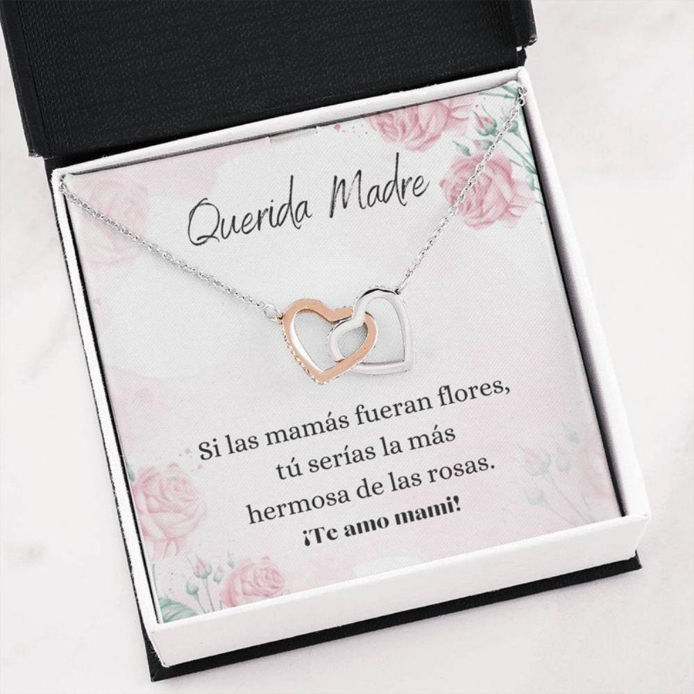 Mom Necklace, Mother Spanish Gift , Madre Appreciation , Regalo Joya Madre , Spanish Mother Necklace , Madre Christmas - Thegiftio UK