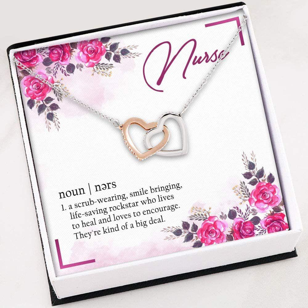 Nurse Appreciation Gift Necklace , Necklace For Nurse , Necklace With Gift Box For Birthday Christmas - Thegiftio UK