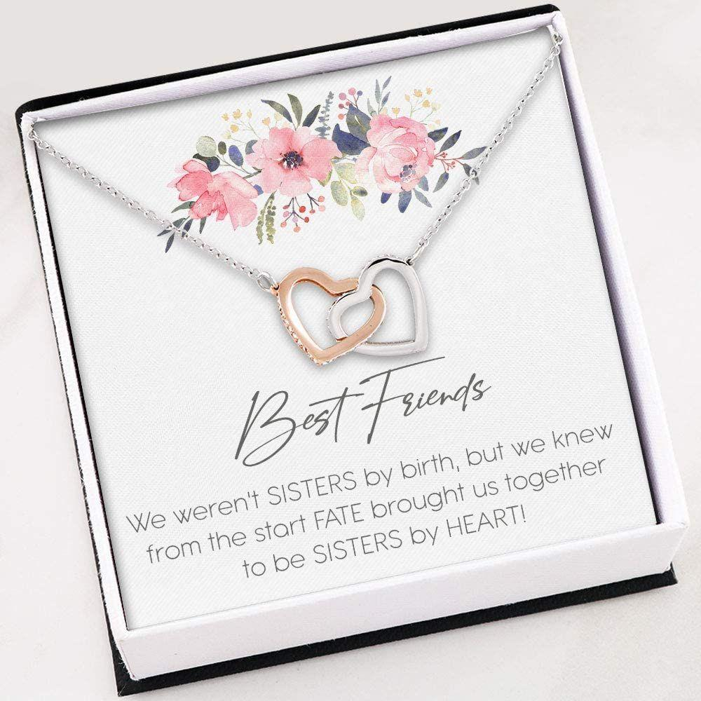 Best Friend Necklace , Necklace Gift For Best Friend Necklace With Gift Box For Birthday Christmas - Thegiftio UK