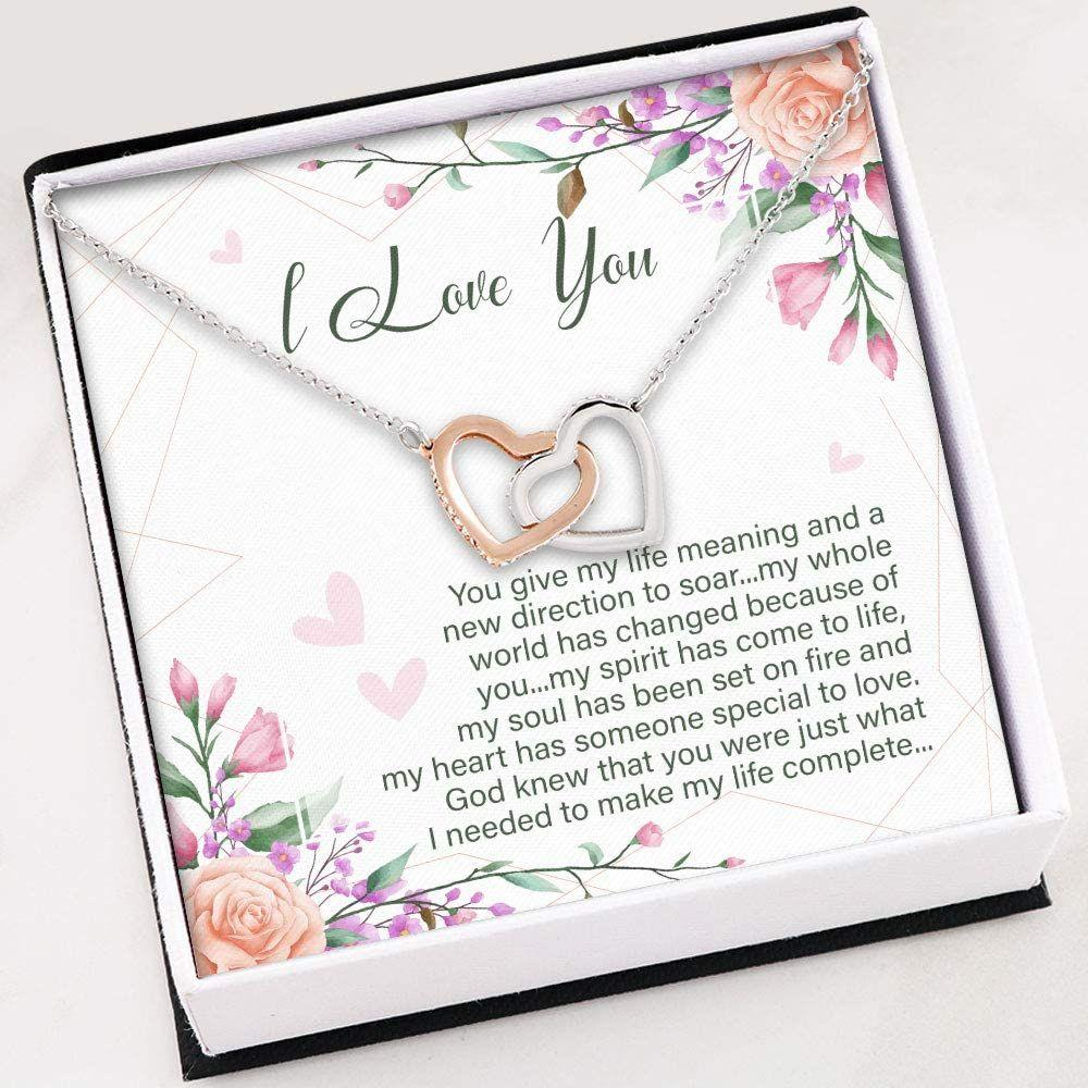 Girlfriend Necklace, Wife Necklace, Necklace For Her , Gift For Her Necklace Valentine, Day - Thegiftio UK