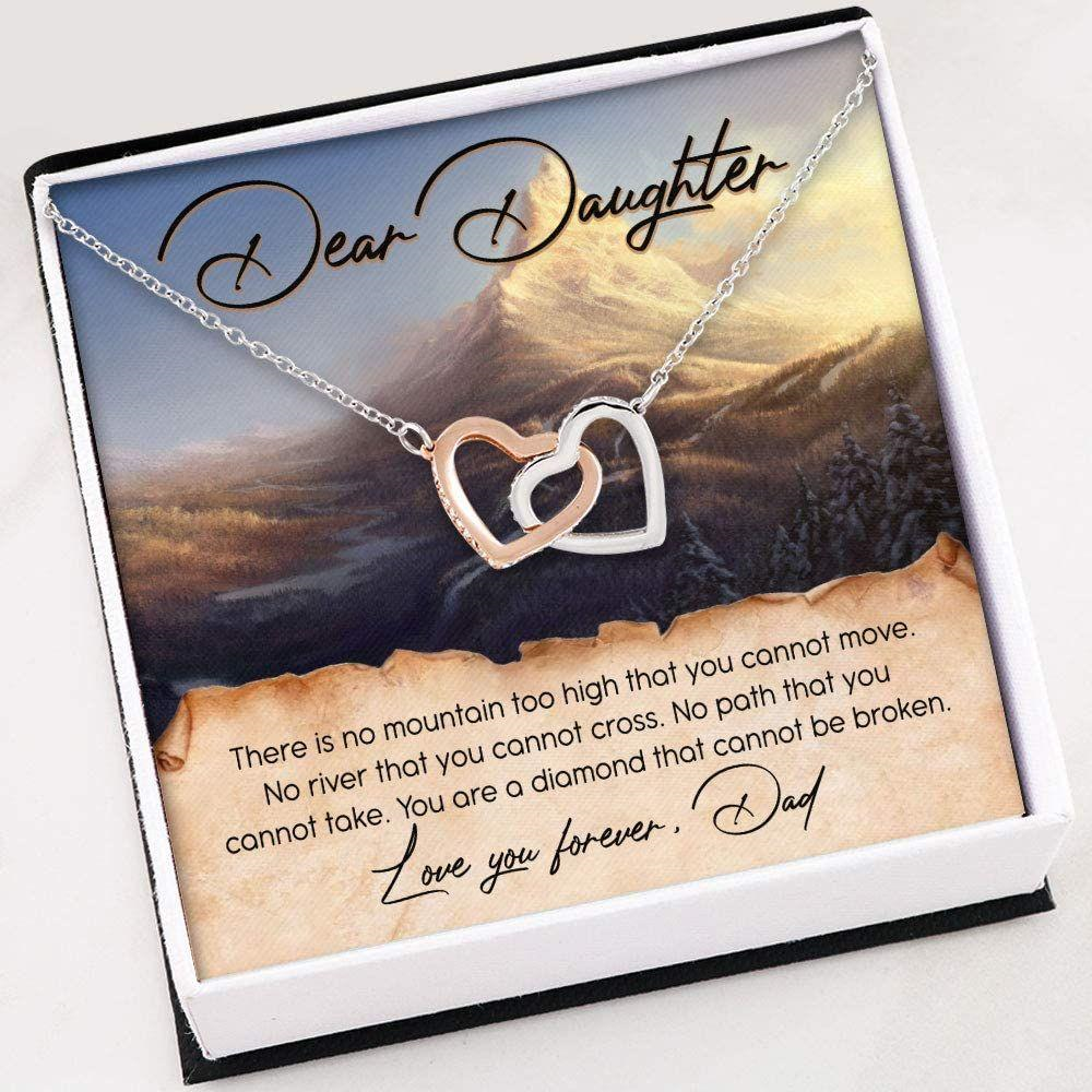 Daughter Necklace , Necklace Gift For Daughter , Necklace With Gift Box For Birthday Christmas - Thegiftio UK