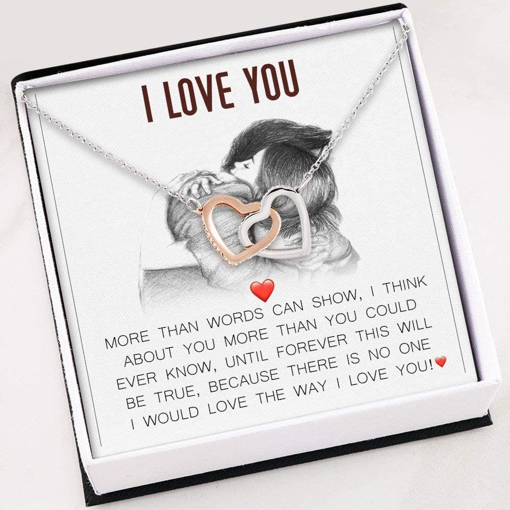 Wife Necklace, To My Love Necklace , Gift For Her , Necklace With Gift Box For Birthday Christmas - Thegiftio UK