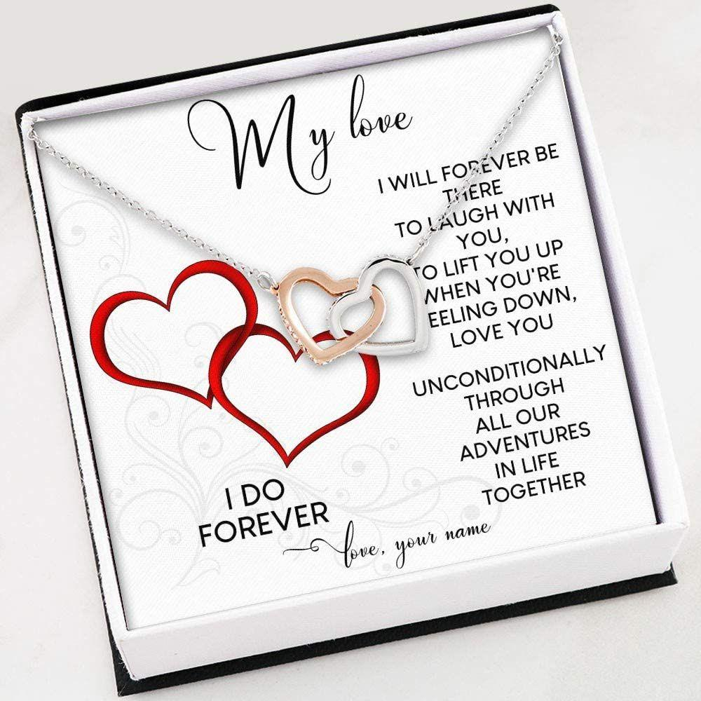 Wife Necklace, To My Love Necklace , Valentines Day Necklace Gifts -Necklace With Gift Box For Birthday Christmas - Thegiftio UK