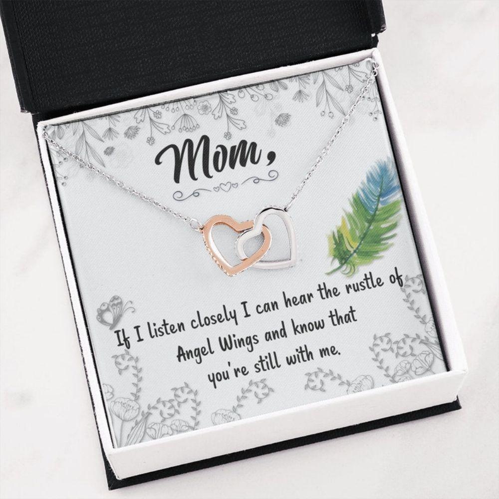 Mother Remembrance Necklace, Loss Of Mother Gift, Mother Memorial Necklace, Mom Condolence Gift, Bereavement Gift, Grief Gift - Thegiftio UK