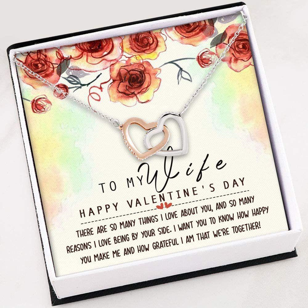 Wife Necklace, Necklace For Women Girl , Valentine, Day Gift For Wife Necklace With Gift Box - Thegiftio UK