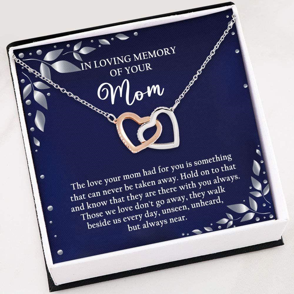 Necklace For Women Girl , Loss Of Mother , Mom Remembrance Gift - Thegiftio UK