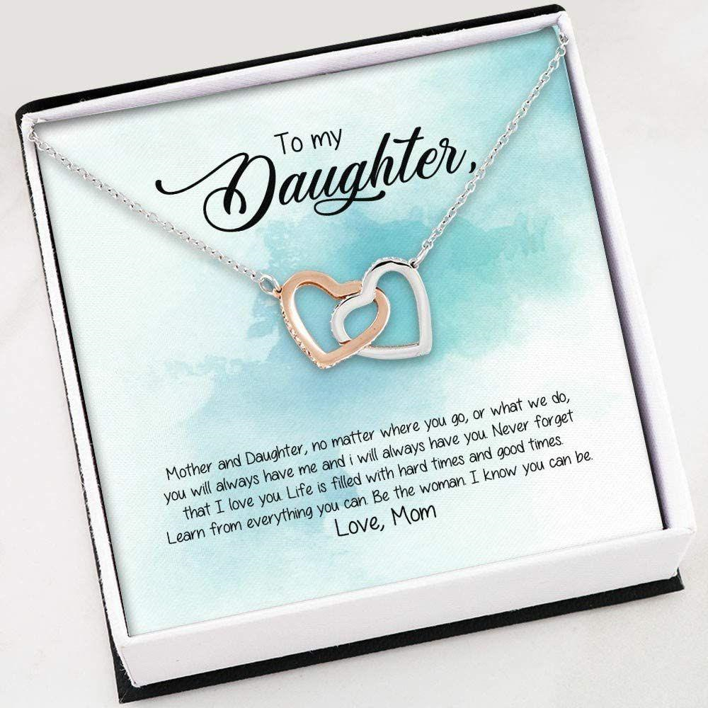 Daughter Necklace, Necklace For Women Girl , Daughter Gift From Mom , Mother Daughter Gift - Thegiftio UK