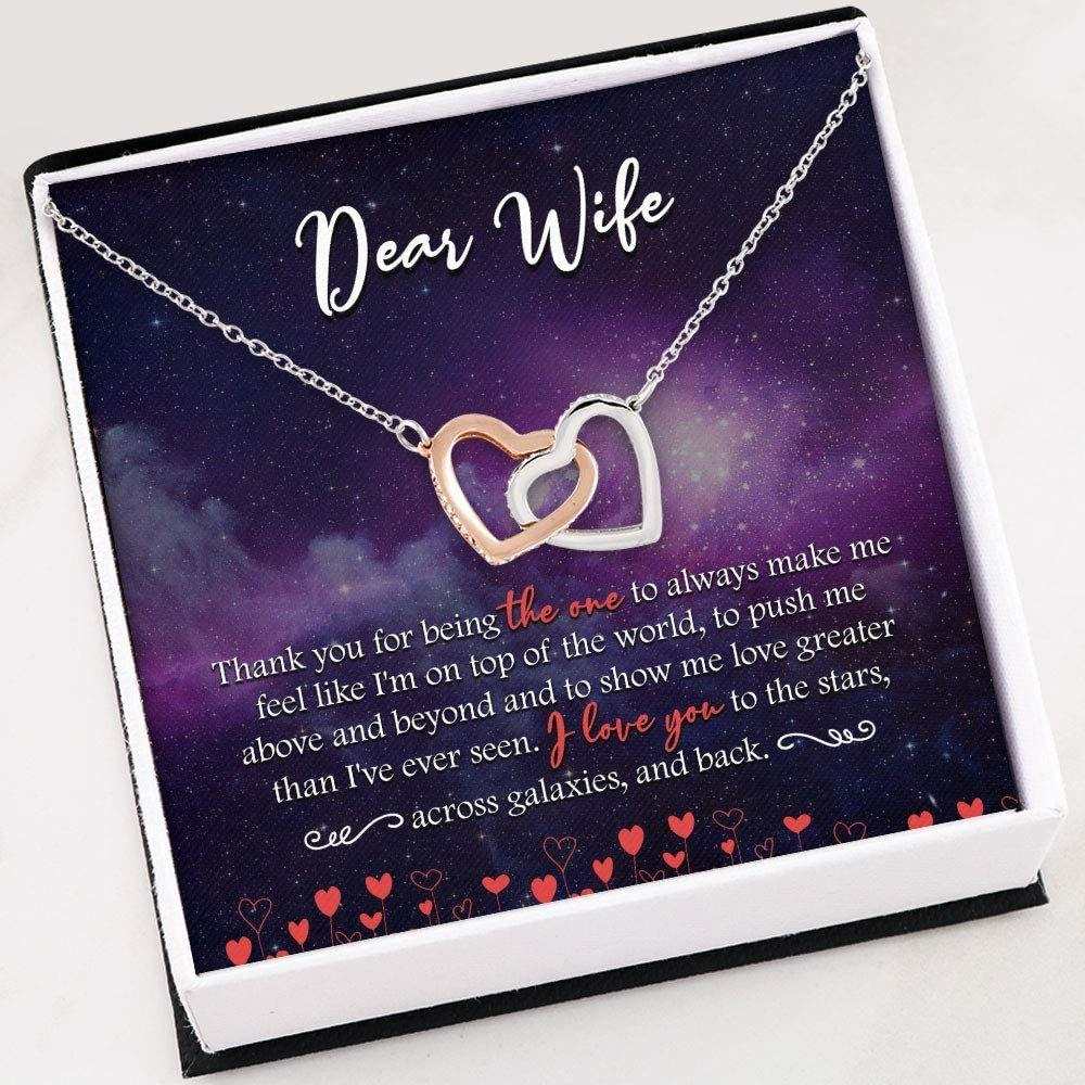 Wife Necklace, Necklace For Women Girl , Valentines Day Gift For Wife , Gift For Wife Necklace - Thegiftio UK