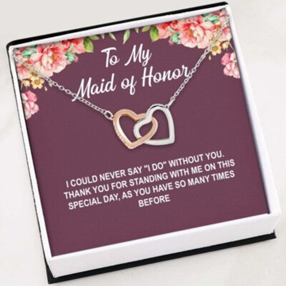 Friend Necklace, Sister Necklace, Necklace For Women Girl , Maid Of Honor Wedding Gift - Thegiftio UK