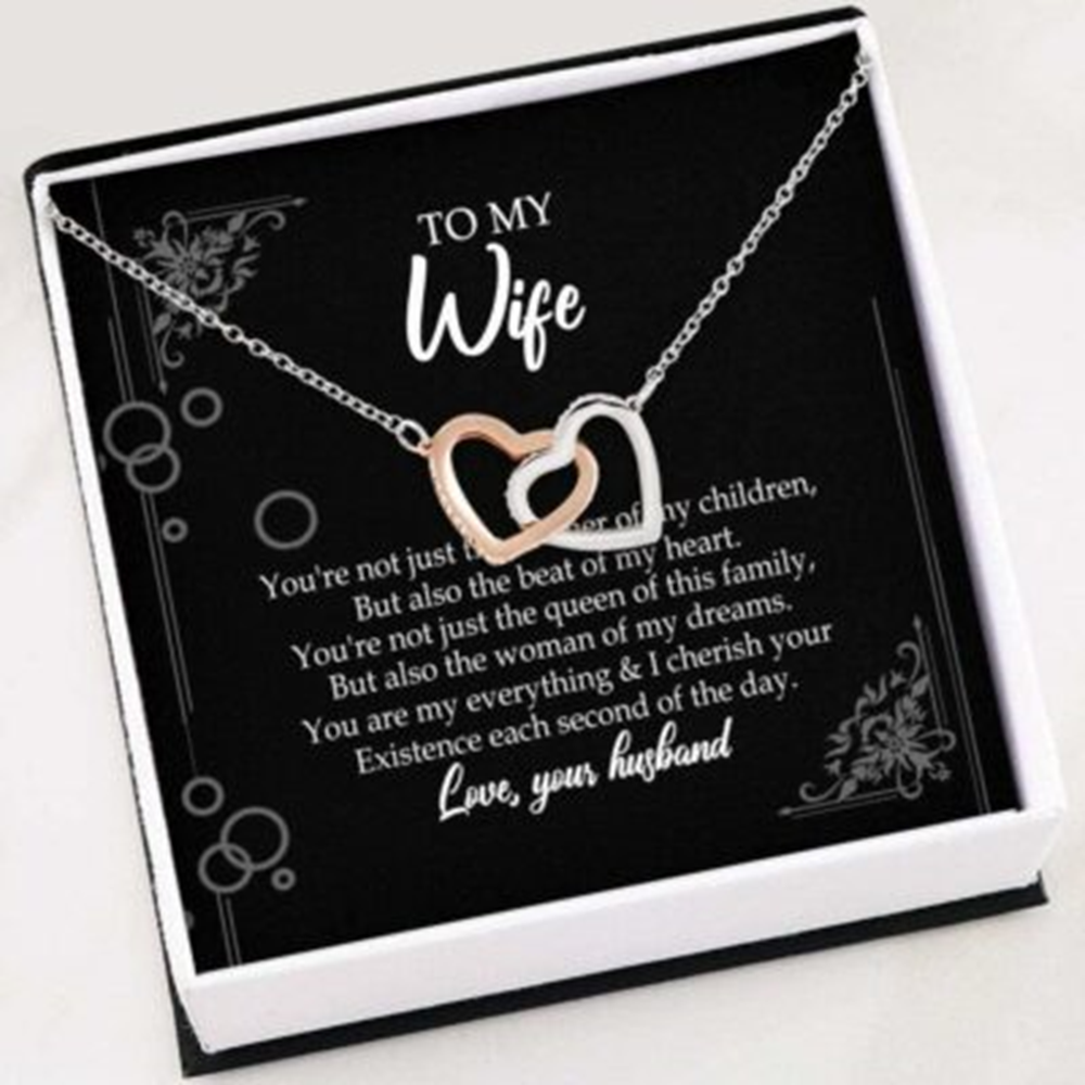 Wife Necklace , Necklace For Women Girl , To My Wife From Husband Necklace Gift For Wife - Thegiftio UK