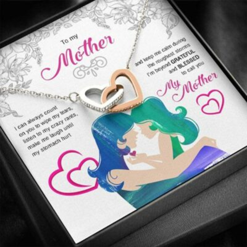 Mom Necklace, To My Mother Necklace, Gift For Mom Mother, Day Christmas - Thegiftio UK