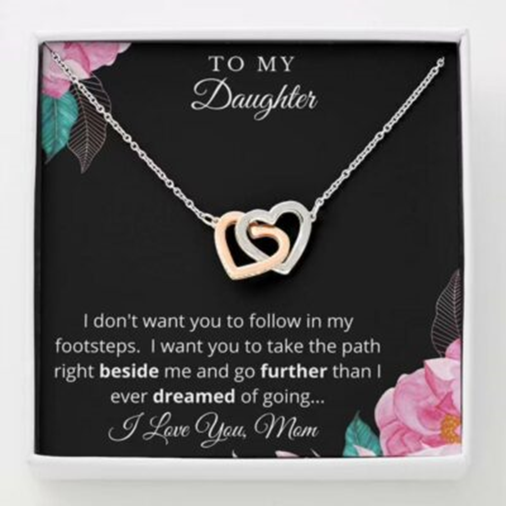 Daughter Necklace, To My Daughter Necklace, Gift For Daughter From Mom, Daughter Christmas Gift - Thegiftio UK