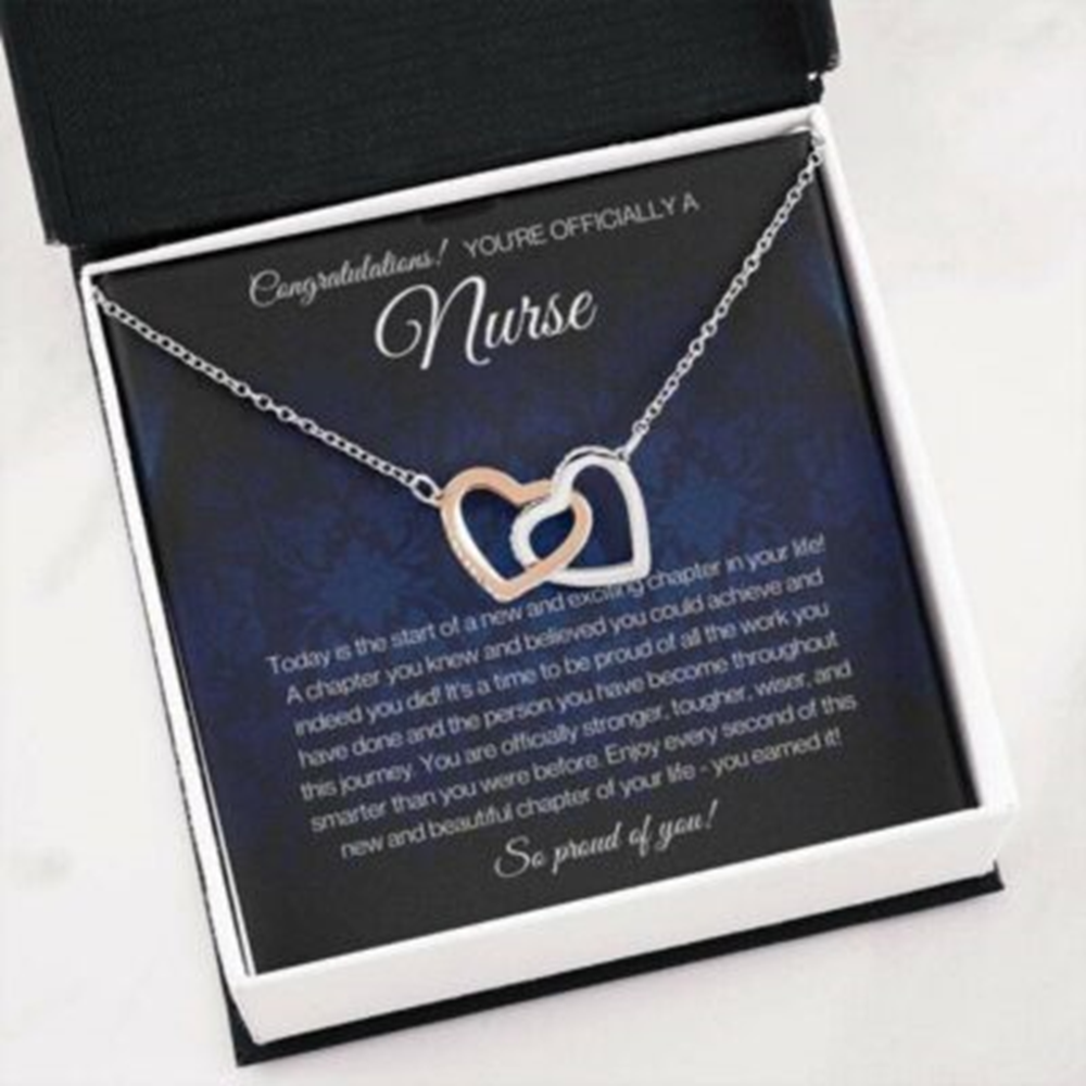 Nurse Graduation Necklace Gift, Graduation Gift For Nurse, Future Nurse Necklace - Thegiftio UK