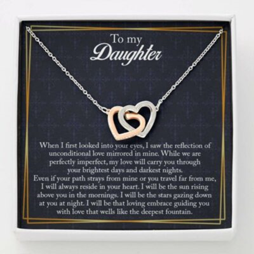 Daughter Necklace, To My Daughter Necklace, Gift For Daughter, Birthday Gift For Daughter - Thegiftio UK