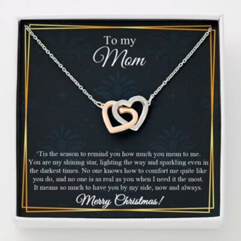 Mom Necklace, Necklace For Mom On Christmas Day, Christmas Gift For Mom, Mother, - Thegiftio UK