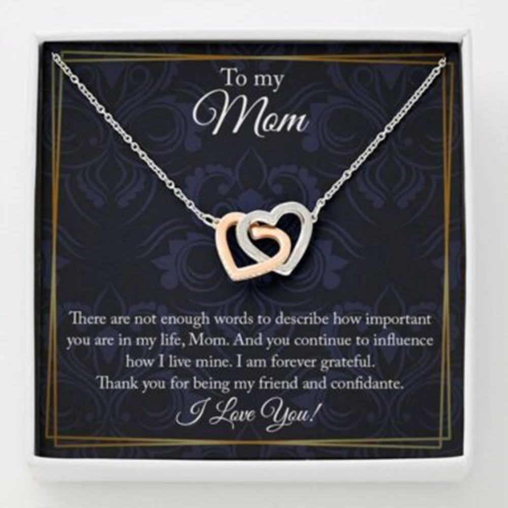 Mom Necklace, To My Mom Necklace Gift, Necklace For Mom, Mother, Day Gift, Birthday Gift For Mother - Thegiftio UK