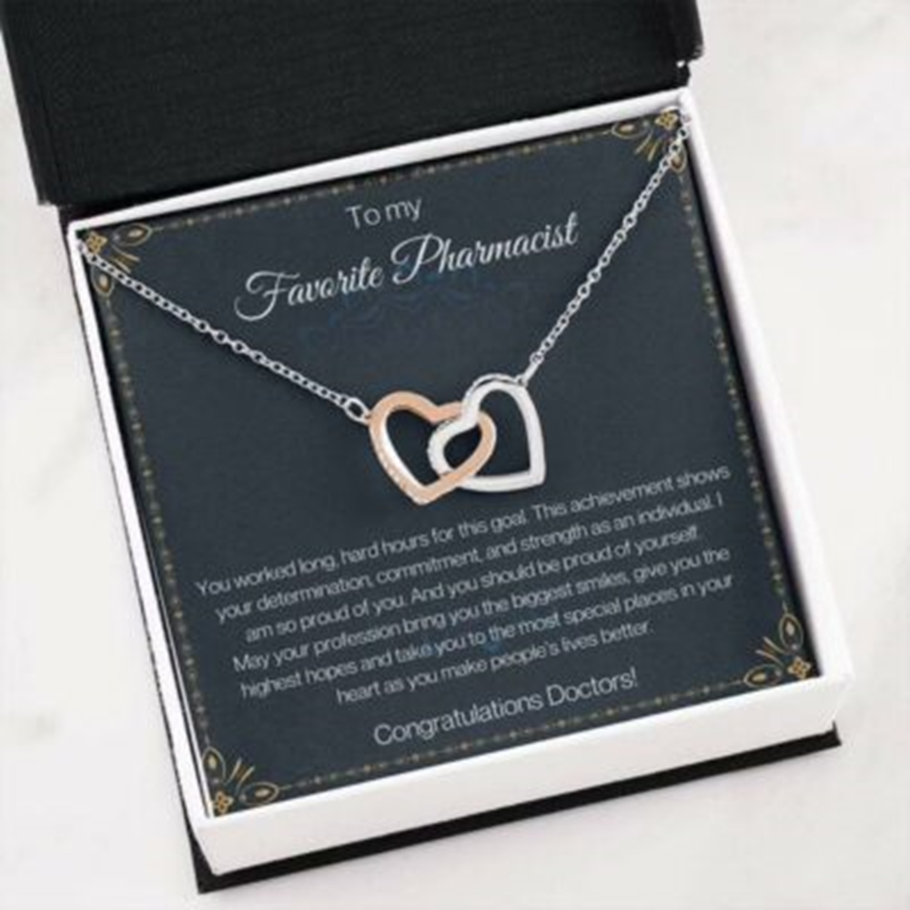 Pharmacist Graduation Gift, Necklace Gift For New Woman Pharmacist - Thegiftio UK