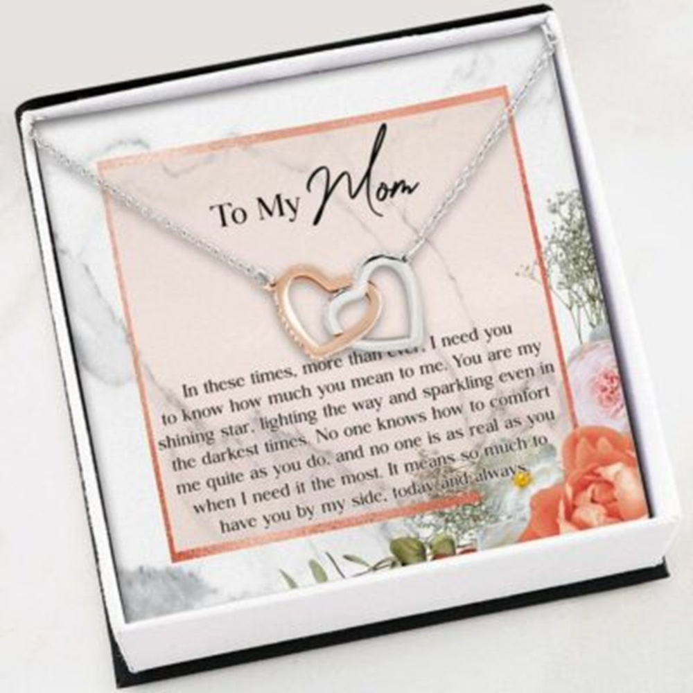 Mom Necklace , To My Mom Necklace Gift Mothers Day Necklace - Thegiftio UK