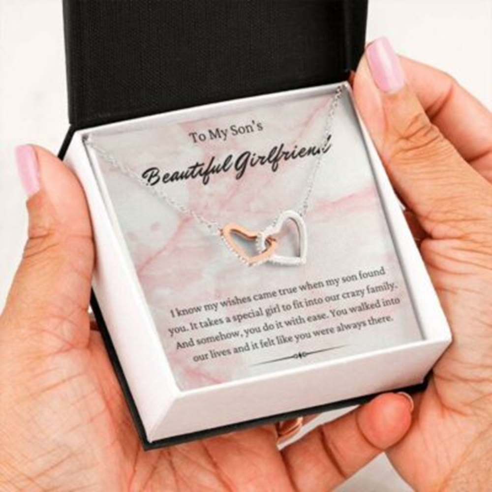 Daughter-In-Law Necklace, Son, Girlfriend Birthday Necklace, Gift For Son, Girlfriend, Future Daughter-In-Law - Thegiftio UK