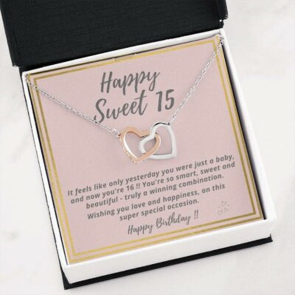 Daughter Necklace, Niece Necklace, 15Th Birthday Gift Necklace, Sweet 15 Gift Necklace, To My Granddaughter - Thegiftio UK