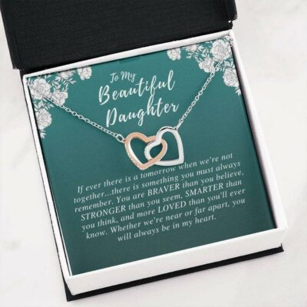 Daughter Necklace, Daughter Gift, Christmas Gift Necklace For Daughter, Gift From Mom - Thegiftio UK
