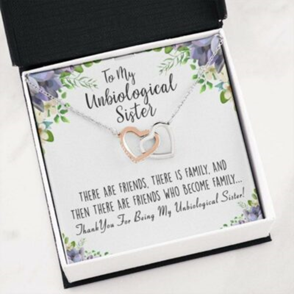 Sister Necklace, Unbiological Sister Necklace, Best Friend, Soul Sister, Bridesmaid Gift, Bff Gift - Thegiftio UK