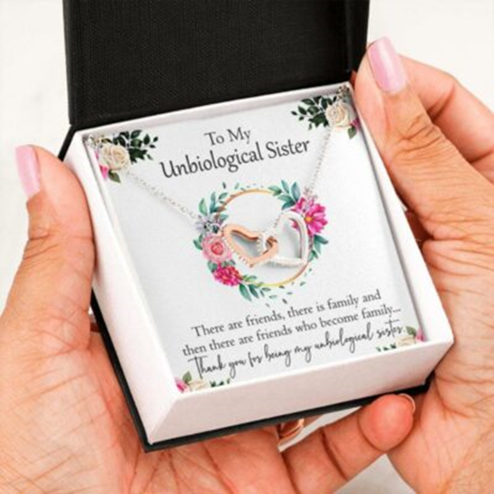 Sister Necklace, Unbiological Sister Necklace, Best Friend, Soul Sister, Bridesmaid Gift, Bff Gift - Thegiftio UK