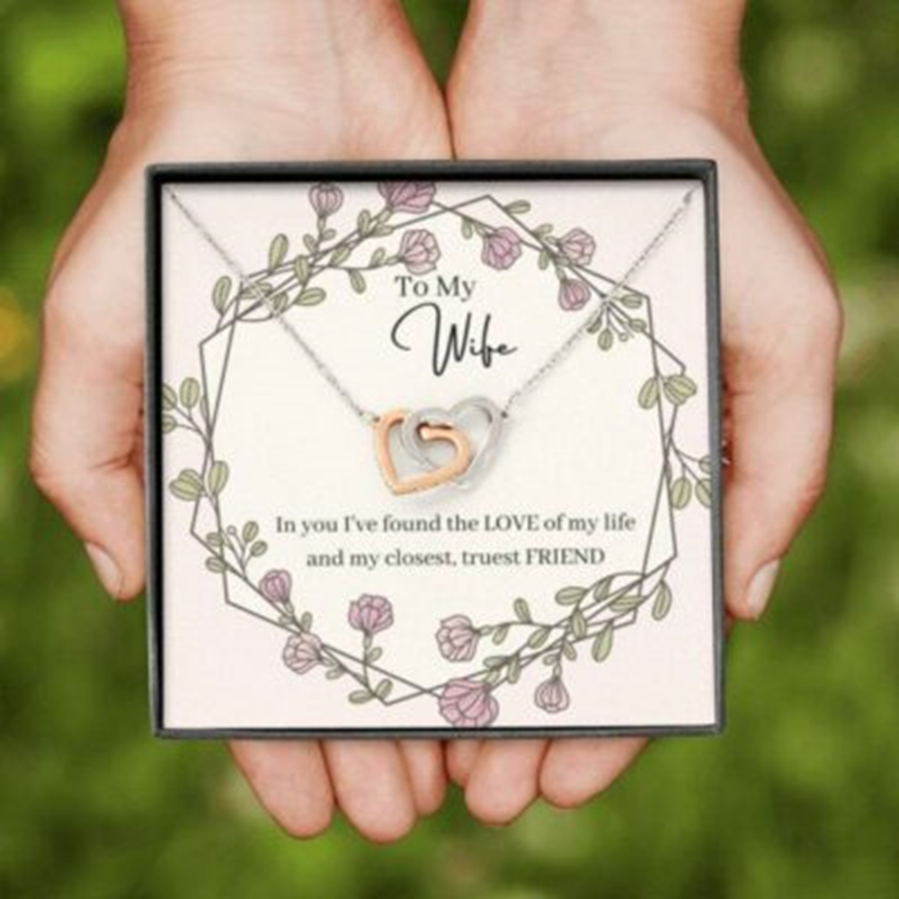 Wife Necklace, Anniversary Gift For Wife, To My Wife Necklace, Present For Wife, Marriage Gifts - Thegiftio UK
