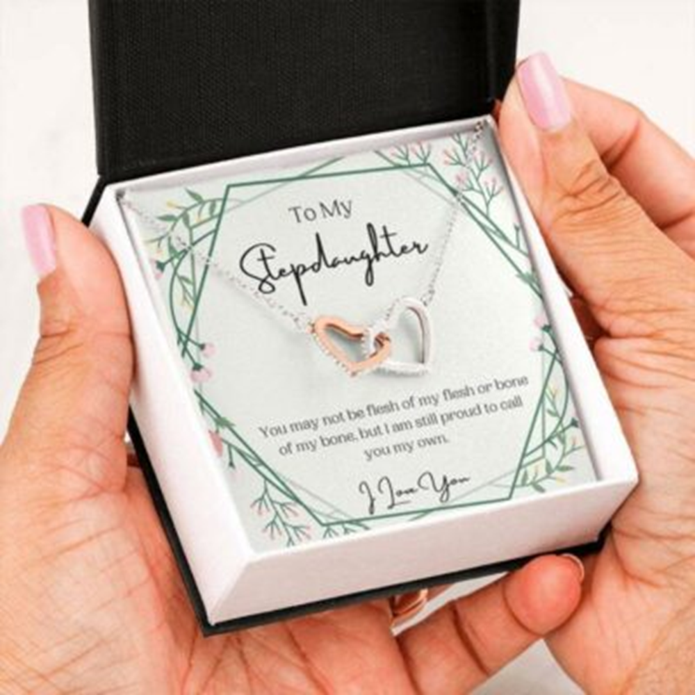 Stepdaughter Necklace, To My Stepdaughter Necklace, Call You My Own, Stepdaughter Birthday Wedding Gift - Thegiftio UK