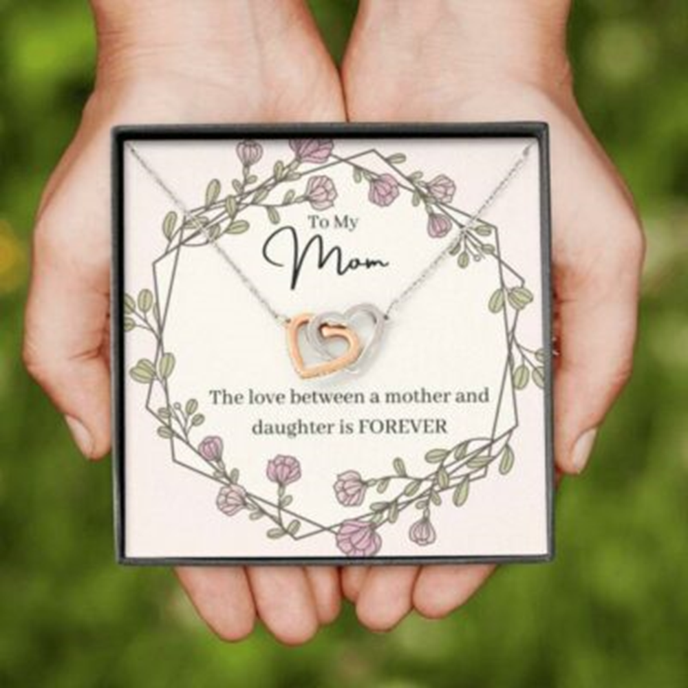 Mom Necklace, Daughter Necklace, The Love Between A Mother And Daughter Is Forever Necklace - Thegiftio UK