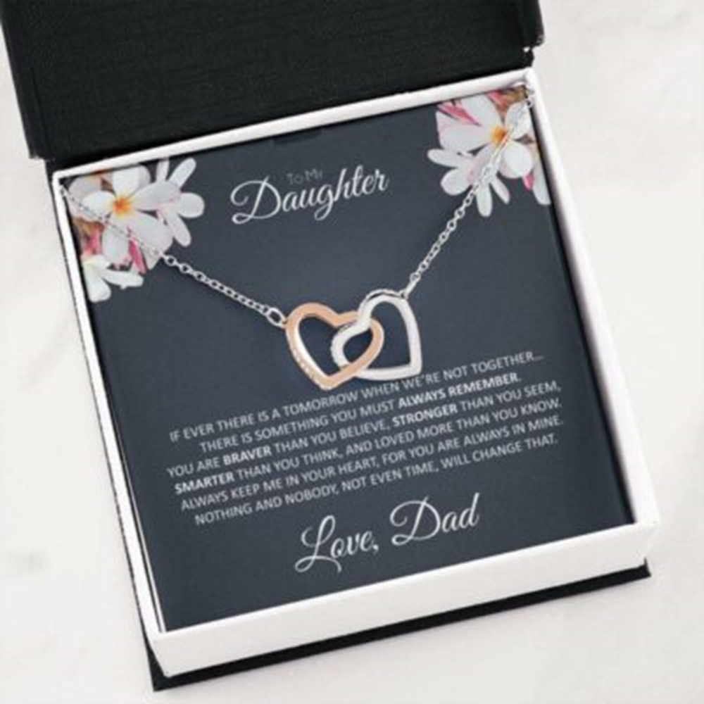 Daughter Necklace, Daughter Father Necklace, Gift For Daughter From Dad, To My Father, Grown Up Daughter - Thegiftio UK