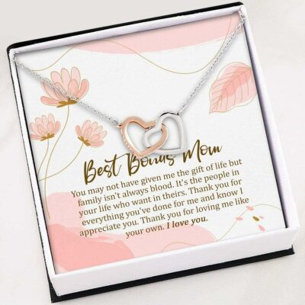 Mom Necklace, Stepmom Necklace, Necklace For Women Girl , Bonus Mom Necklace Bonus Mom - Thegiftio UK